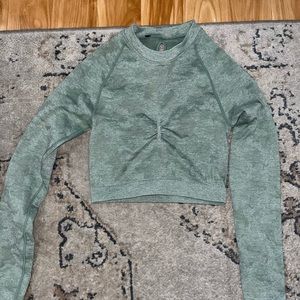 Gymshark camo long sleeve